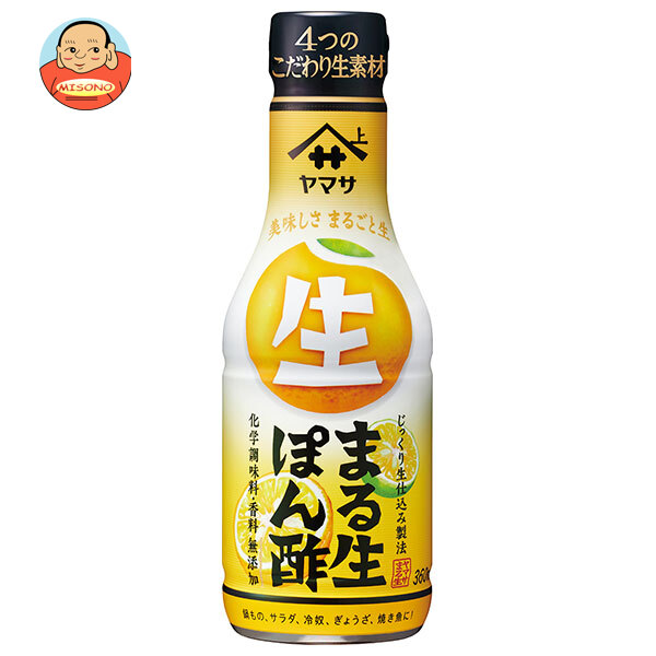 ヤマサ醤油 まる生ぽん酢 360ml×12本入