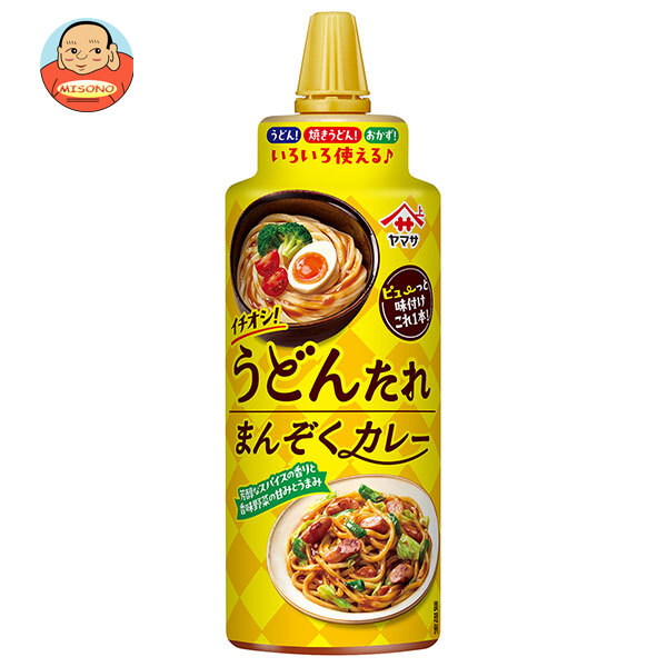 ヤマサ醤油 イチオシ!うどんたれ まんぞくカレー 230mlペットボトル×12本入