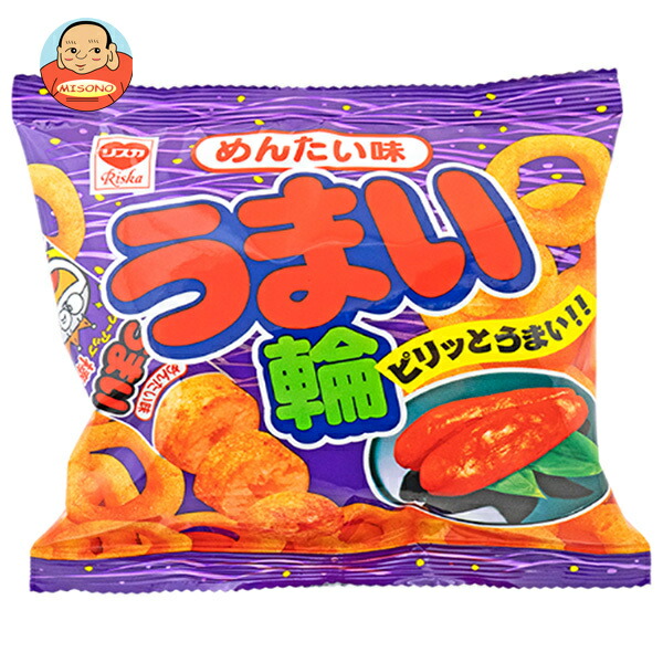 やおきん うまい輪 メンタイ 17g×30袋入