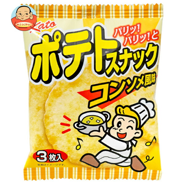 やおきん ポテトスナック コンソメ風味 3枚×20本入