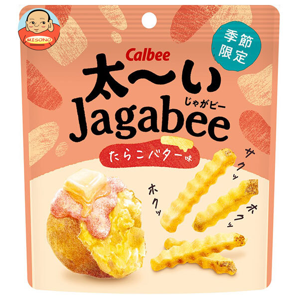 カルビー 太ーいJagabee(じゃがビー) たらこバター味 35g×12袋入