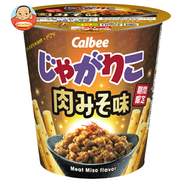 カルビー じゃがりこ 肉みそ味 52g×12個入