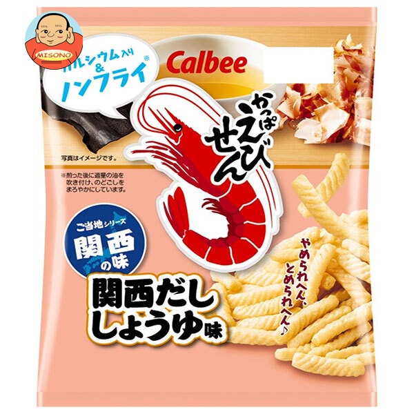 カルビー かっぱえびせん 関西だししょうゆ 64g×12袋入