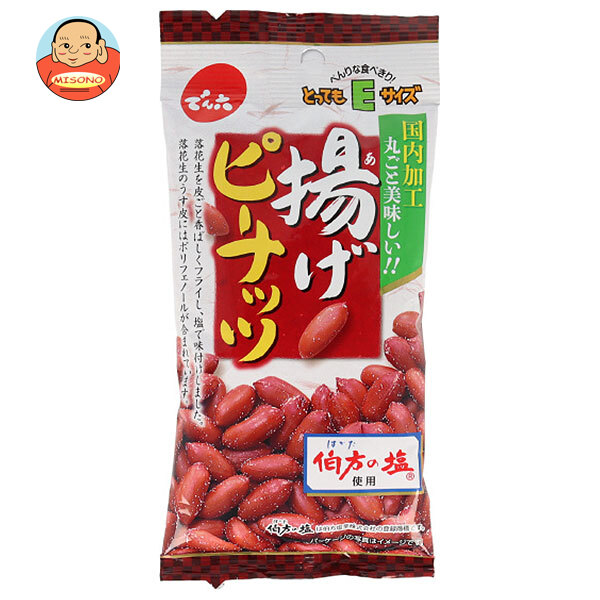 でん六 Eサイズ 揚げピーナッツ 34g×10袋入