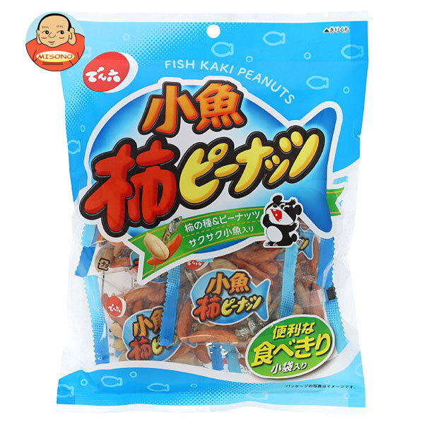 でん六 小魚 柿ピーナッツ 96g×12袋入