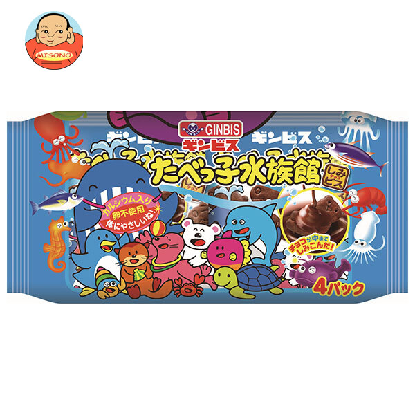 ギンビス たべっ子水族館4P 120g×12袋入