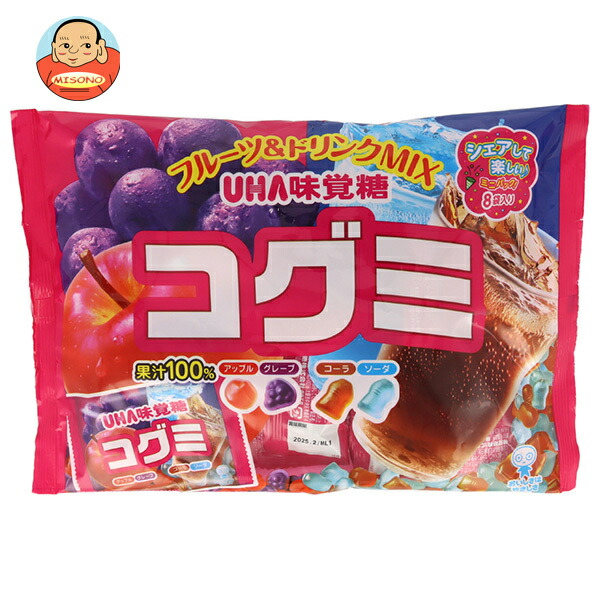 UHA味覚糖 コグミ ファミリーパック 128g×16袋入