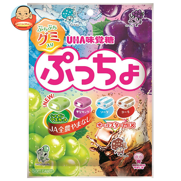 UHA味覚糖 ぷっちょ袋 4種アソート 88g×6個入