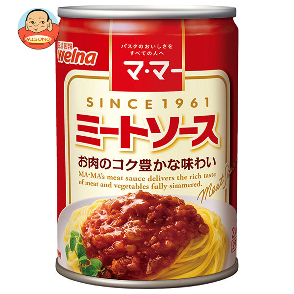 日清製粉ウェルナ マ マー ミートソース 290g缶×12個入