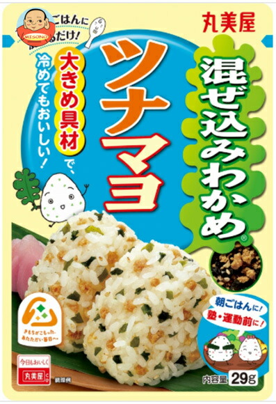 丸美屋 混ぜ込みわかめ ツナマヨ 29g×10袋入