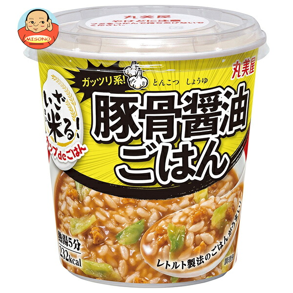 丸美屋 カップdeごはん 豚骨醤油ごはん 108.1g×6箱入