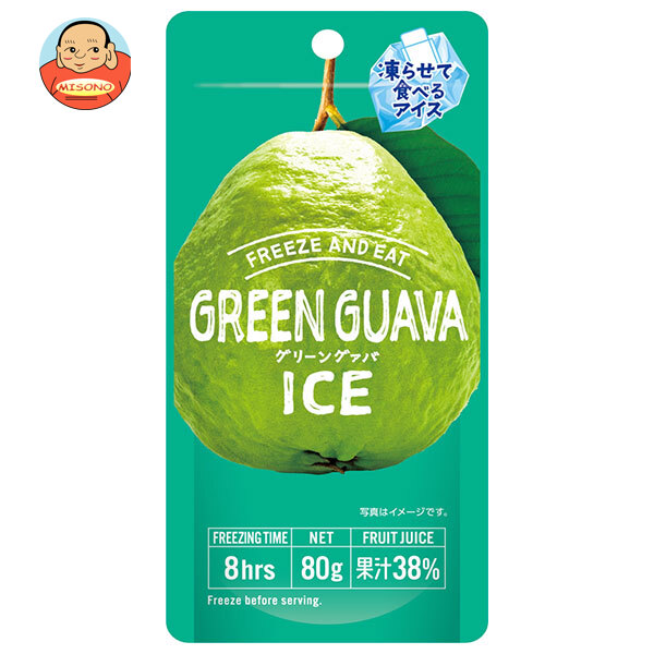 谷尾食糧工業 F&E グリーン グァバ アイス 80g×12袋入