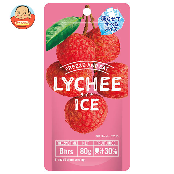 谷尾食糧工業 F&E ライチ アイス 80g×12袋入