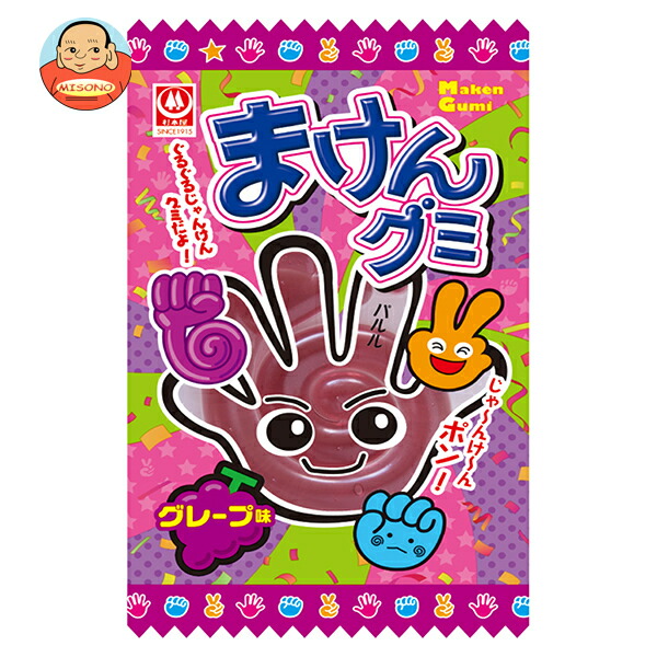 杉本屋製菓 まけんグミ グレープ味 15g×20袋入