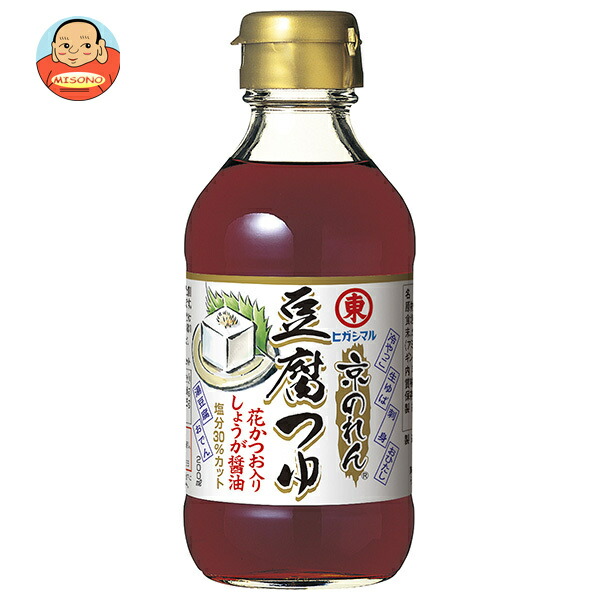 ヒガシマル醤油 京のれん 豆腐つゆ 200ml瓶×12本入
