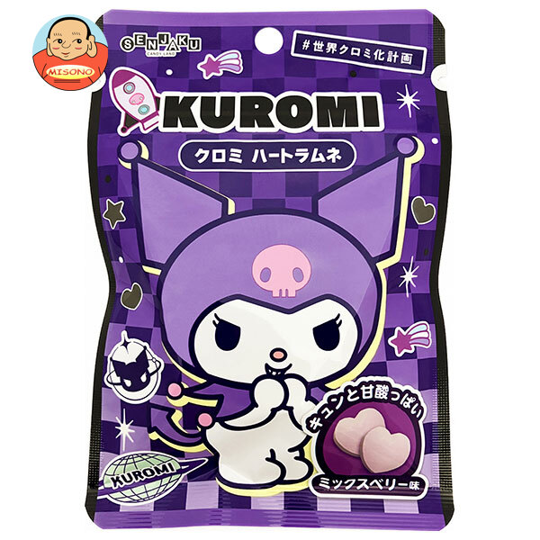 扇雀飴本舗 クロミ ハートラムネ 32g×6袋入