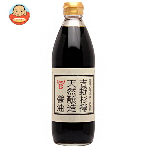 フンドーキン 吉野杉樽 天然醸造醤油 500ml瓶×6本入