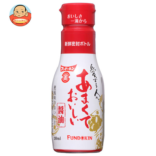 フンドーキン あまくておいしい醤油 200ml×12本入