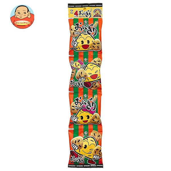 マスヤ 4連 おにぎりせんべい 56g(14g×4袋)×12袋入