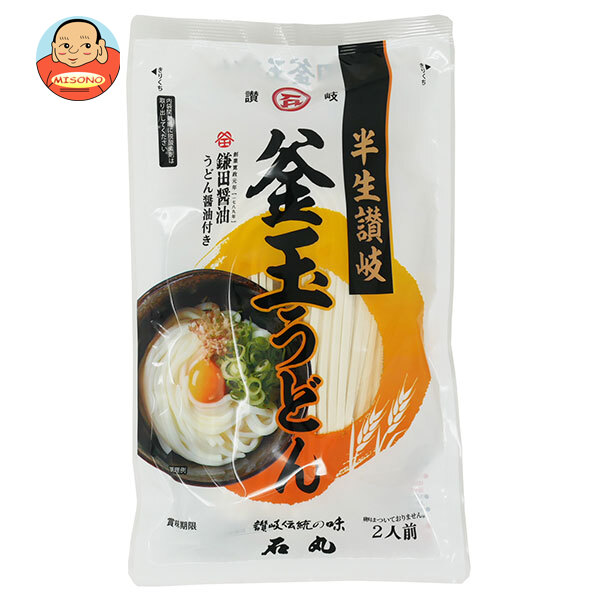 石丸製麺 半生讃岐 釜玉うどん 260g×6袋入
