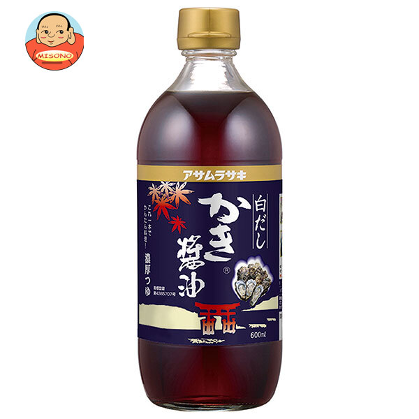 アサムラサキ 白だしかき醤油 600ml×12本入