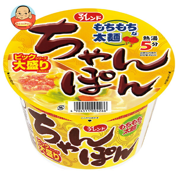 大黒食品工業 マイフレンド ビック ちゃんぽん 105g×12個入
