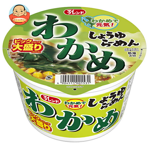 大黒食品工業 マイフレンド ビック わかめしょうゆらーめん 100g×12個入