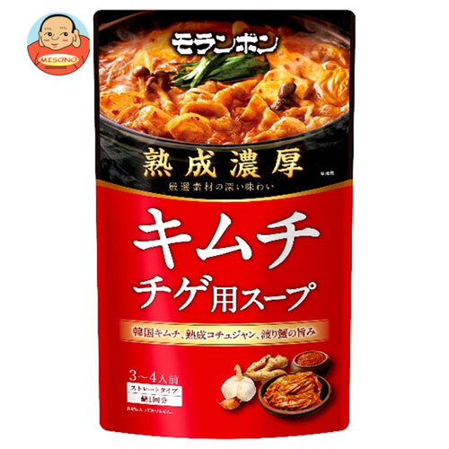 モランボン 熟成濃厚 キムチチゲ用スープ 750g×10袋入