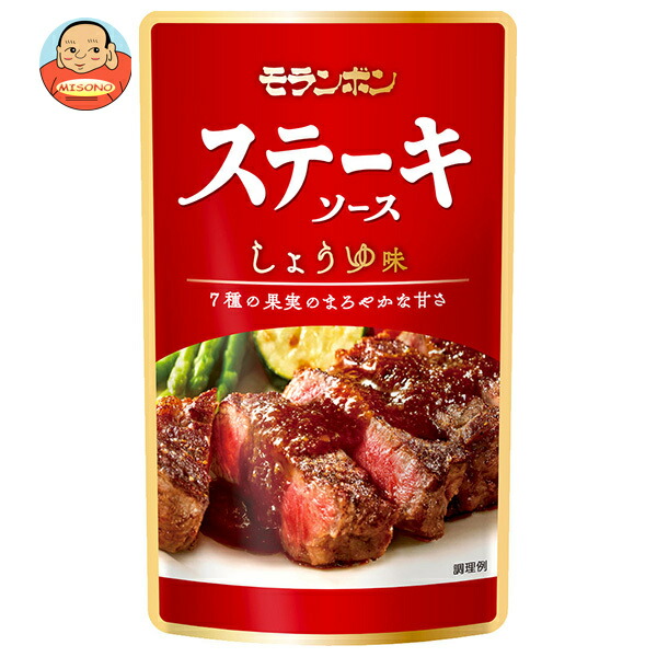 モランボン ステーキソース しょうゆ味 90g×10本入