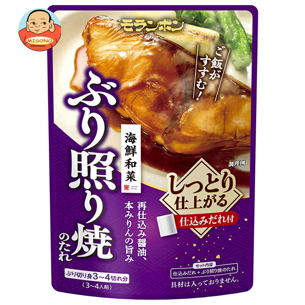 モランボン 海鮮和菜 ぶり照り焼のたれ 100g×10袋入