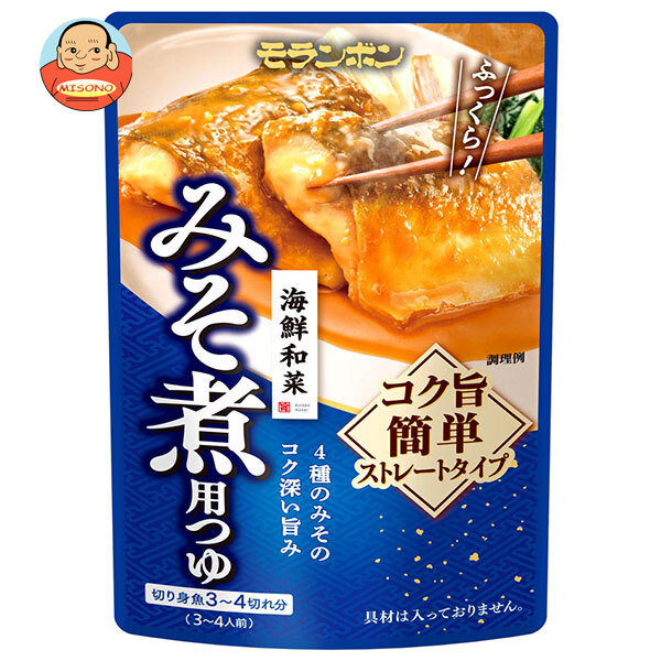 モランボン 海鮮和菜 みそ煮用つゆ 250g×10袋入