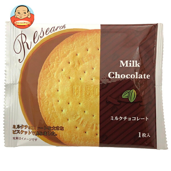 前田製菓 チョコレートサンドビスケット リサーチ 1枚×10袋入