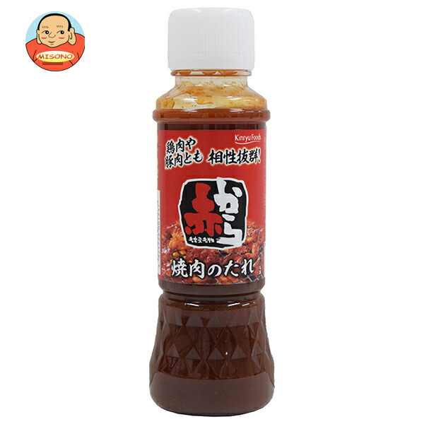 キンリューフーズ 赤から焼肉のたれ 230gペットボトル×12本入