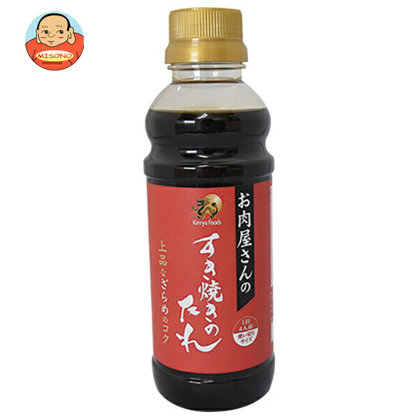 キンリューフーズ お肉屋さんのすき焼きのたれ 350gペットボトル×12本入