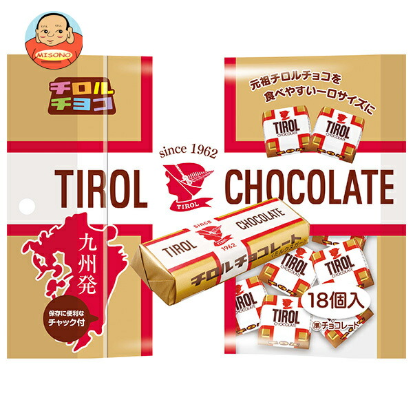 チロル チロルチョコ ミルクヌガーパック 18個×10袋入