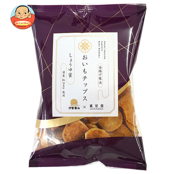 東甘堂 おいもチップス 伊勢醤油蜜 100g×24袋入
