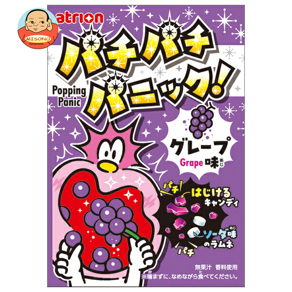 アトリオン製菓 パチパチパニック グレープ 5g×24袋入
