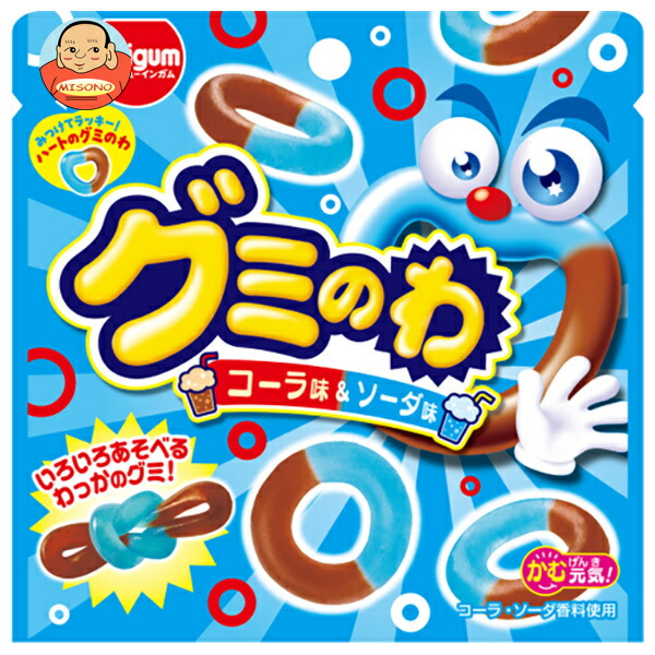 明治チューインガム グミのわ コーラ味&ソーダ味 22g×12袋入