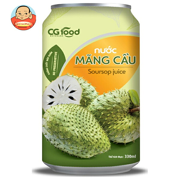 CGFOOD サワーソップ 果汁入り飲料 330ml缶×24本入