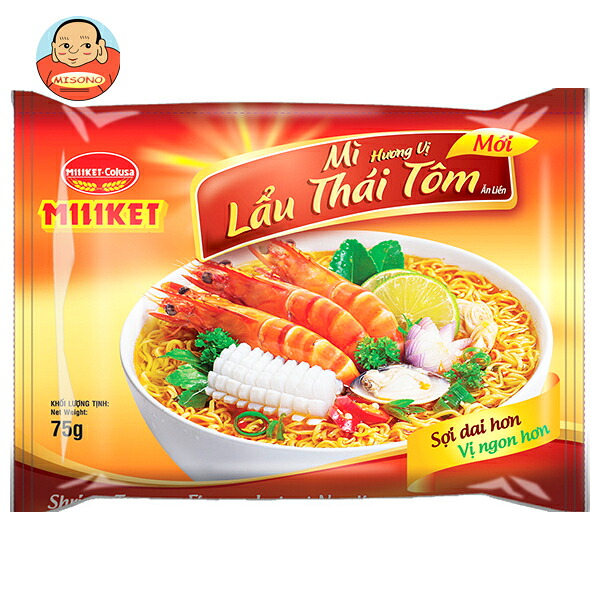 ミリケット ヌードル トムヤム風味 75g×30袋入
