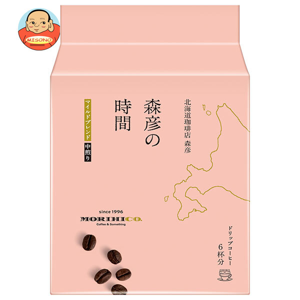 AGF 森彦の時間 ドリップコーヒー マイルドブレンド (10g×6袋)×12個入