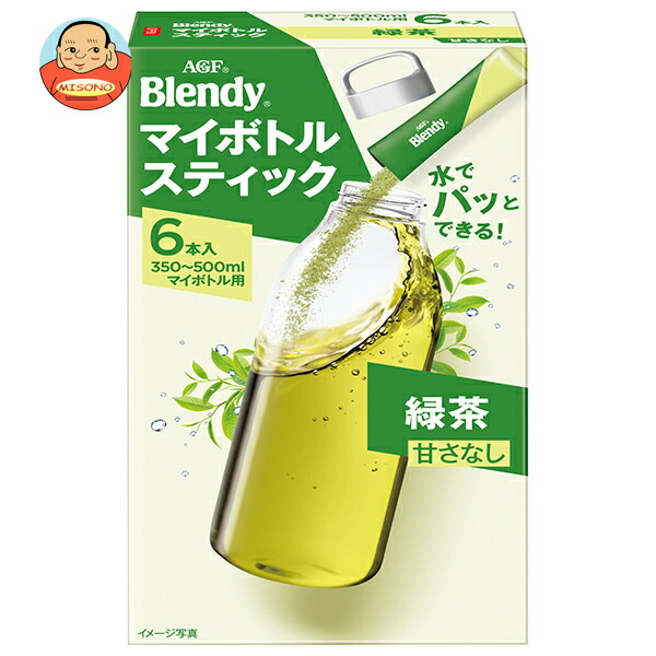 AGF ブレンディ マイボトルスティック 緑茶 (2.5g×6本)×24箱入