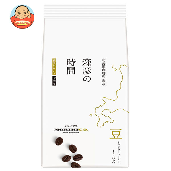 AGF 森彦の時間 豆 森彦ブレンド 140g袋×12袋入