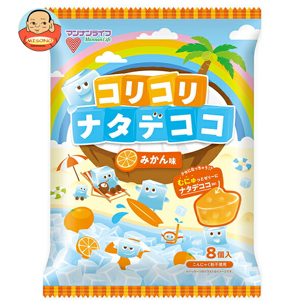 マンナンライフ コリコリナタデココ みかん味 (24g×8個)×12袋入