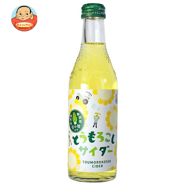 木村飲料 とうもろこしサイダー 240ml瓶×20本入