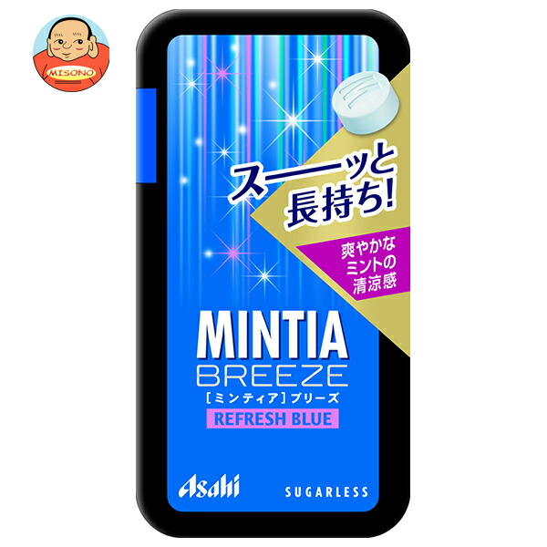 アサヒグループ食品 ミンティア ブリーズ リフレッシュブルー 30粒×8個入