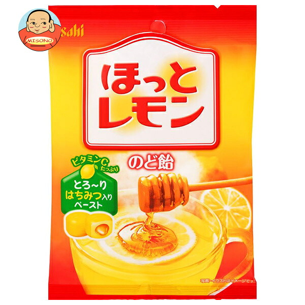 アサヒグループ食品 ほっとレモン のど飴 72g×6袋入