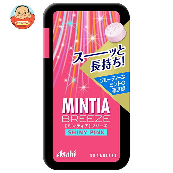 アサヒグループ食品 ミンティア ブリーズ シャイニーピンク 30粒×8個入