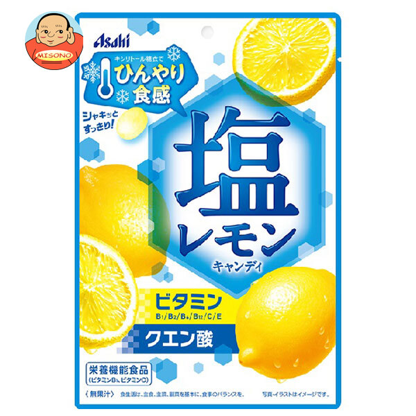 アサヒグループ食品 塩レモンキャンディ 62g×6袋入