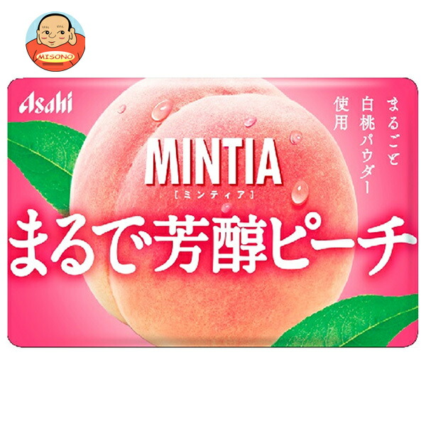 アサヒグループ食品 ミンティア まるで芳醇ピーチ 50粒×10個入